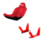SPARCO GP GAMING Race Chair - ’+ Seat Bracket / Red - Bucket seat