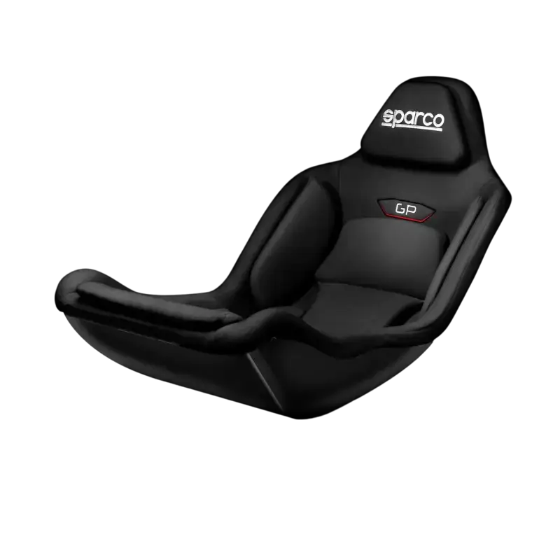 SPARCO GP GAMING Race Chair - With-out Seat brackets / Black - Bucket seat